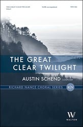 The Great Clear Twilight SATB choral sheet music cover